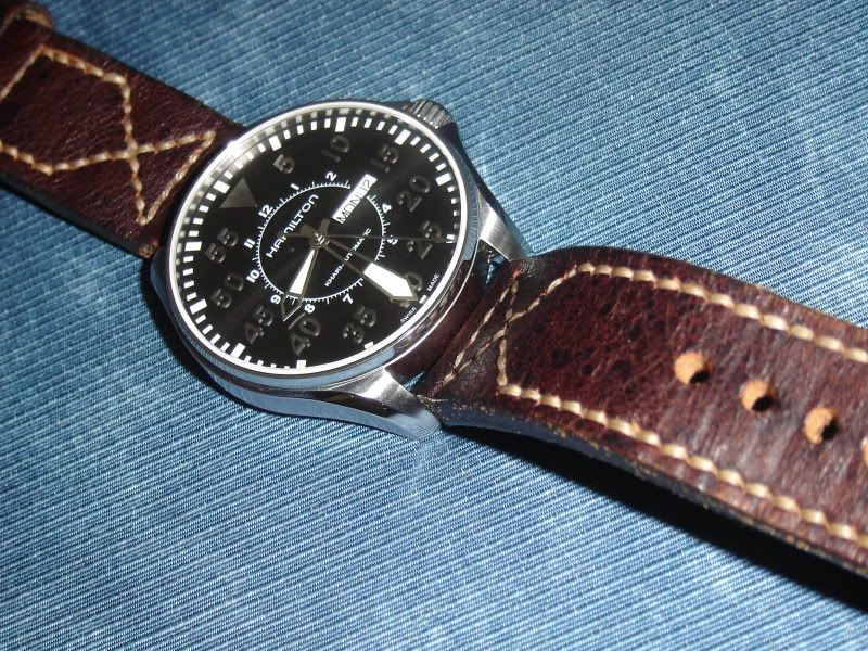 hamilton khaki mechanical lug to lug